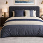 Voir la diapositive 1 : ATELIER DU COTON Parure Housse De Couette 100% Coton 57fils Crepuscule
