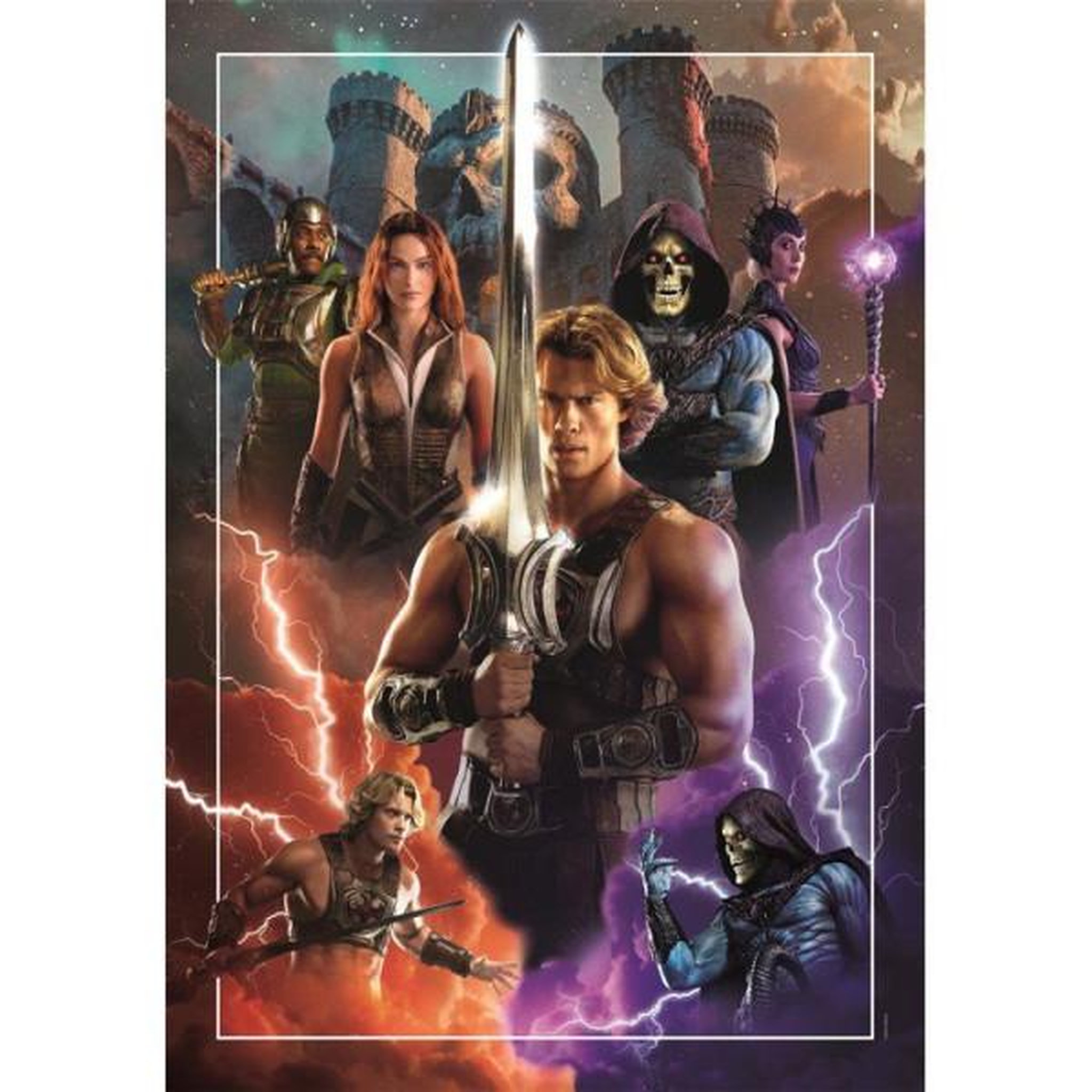 Voir la diapositive 2 : CLEMENTONI Puzzle 1000 pieces - Masters of the Universe Movie
