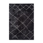 Paris Prix Tapis Géométrique  Orlando  Anthracite. Coloris disponibles : Gris