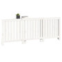 Voir la diapositive 4 : VIDAXL Cache-radiateur Blanc 210x21x85 cm Bois massif de pin