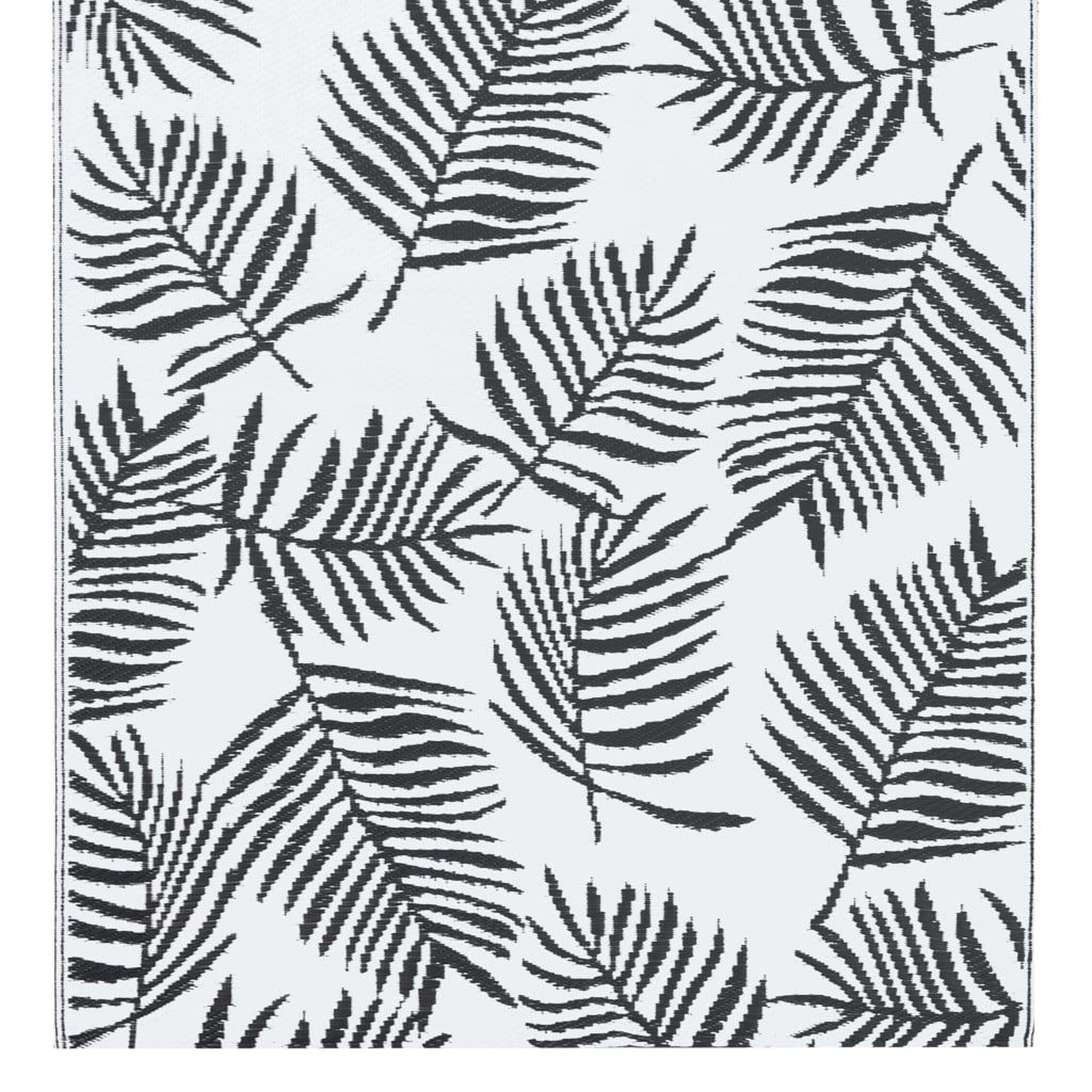 Voir la diapositive 4 : VIDAXL Tapis d'exterieur ARAKIL Blanc et noir 160x230 cm PP