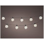 Voir la diapositive 2 : JARDIDECO Guirlande lumineuse guinguette électrique LED 10 ampoules 2,70 m