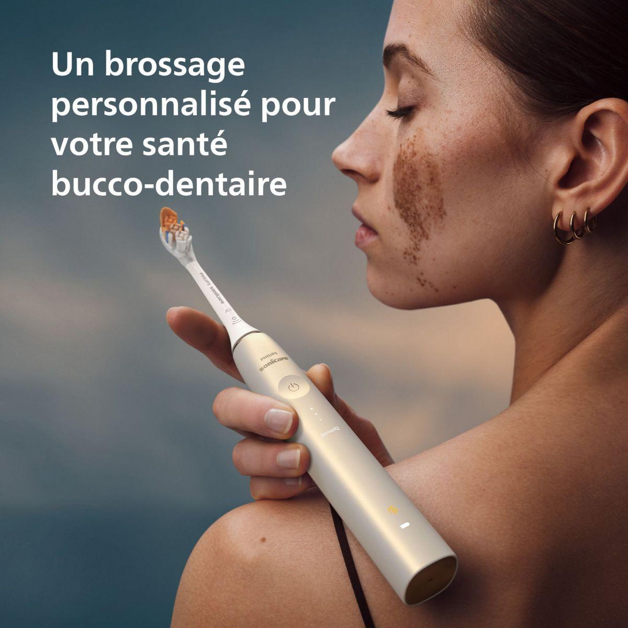 Voir la diapositive 3 : Philips Brosse à dents électrique HX9992/31
