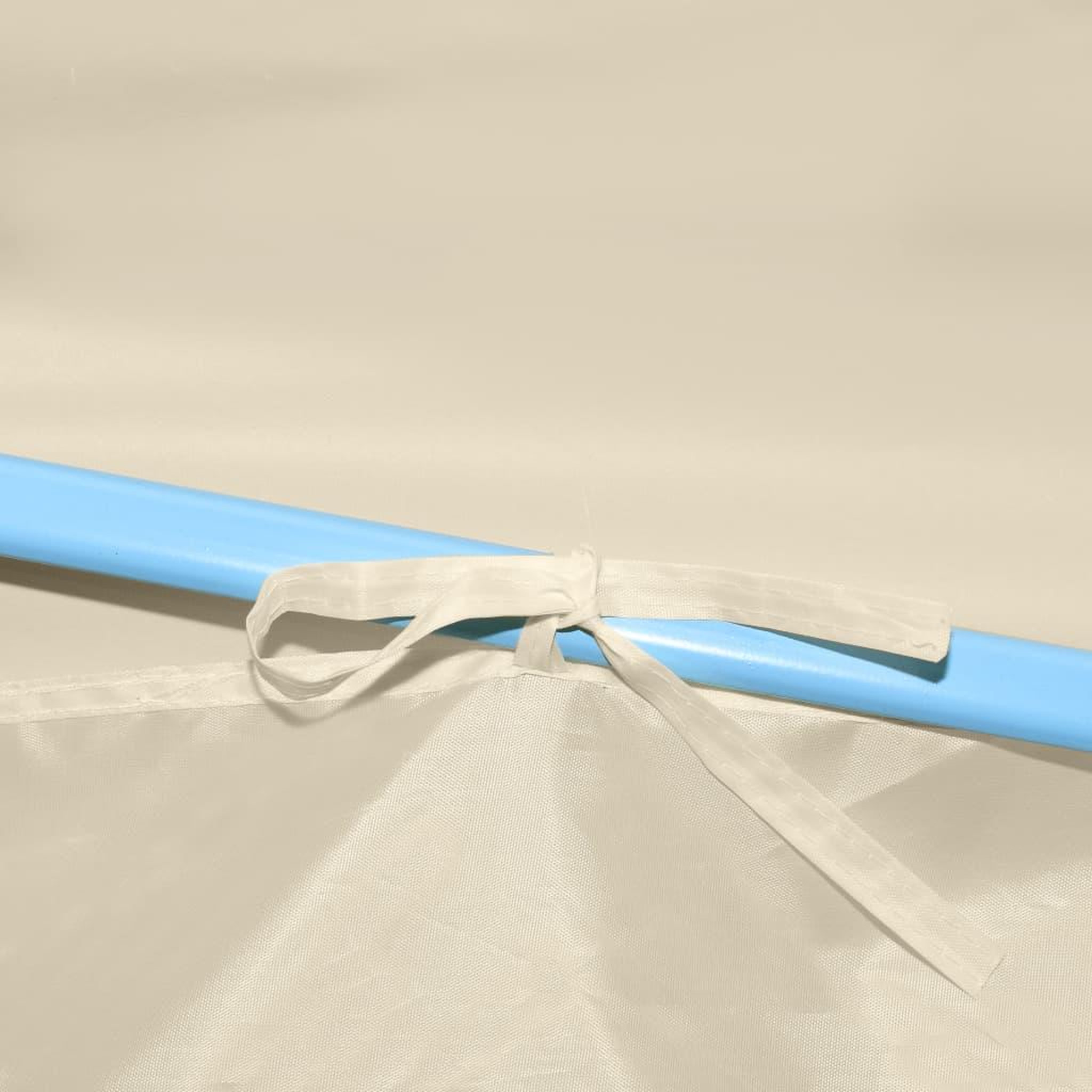 Voir la diapositive 4 : VIDAXL Tente de reception pliable avec 4 parois 2x2 m Acier Creme