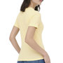 Voir la diapositive 2 : JACQUELINE DE YONG T-Shirt Jaune Femme JDY Lucky
