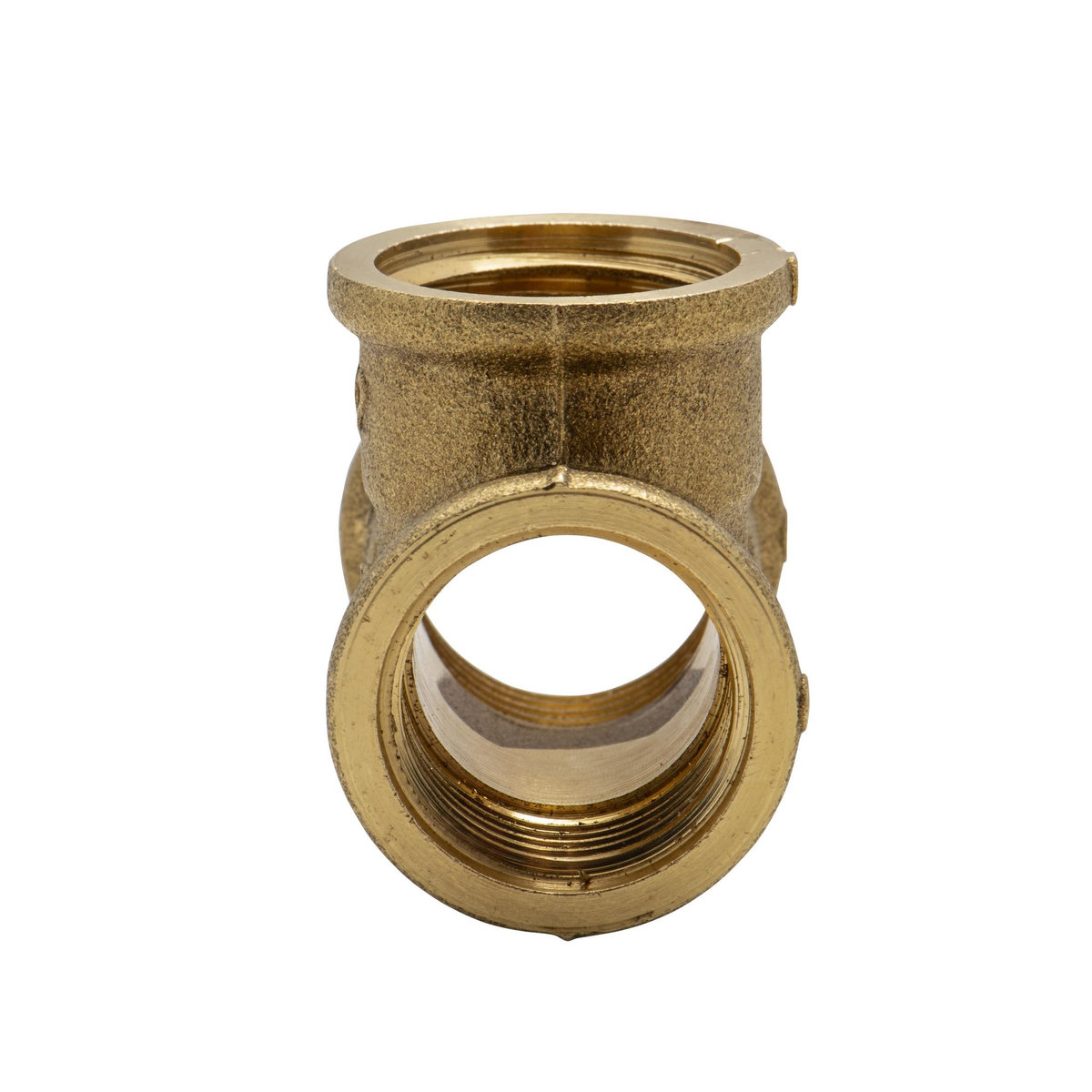 RAIN Raccord té laiton femelle - femelle 1-2