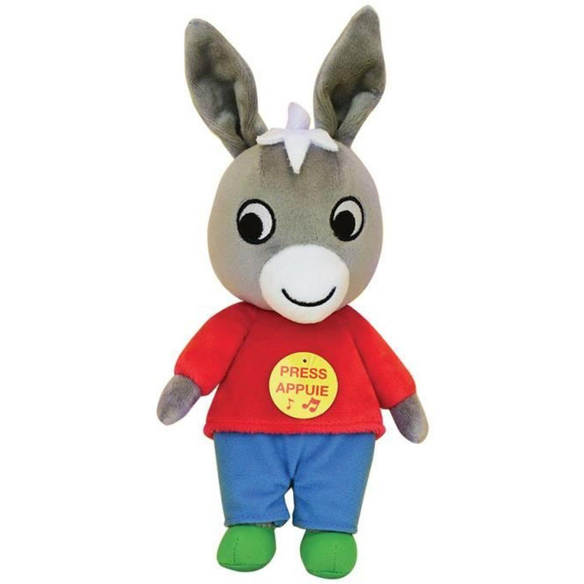 Voir la diapositive 1 : Cijep Peluche musicale Trotro 28 cm