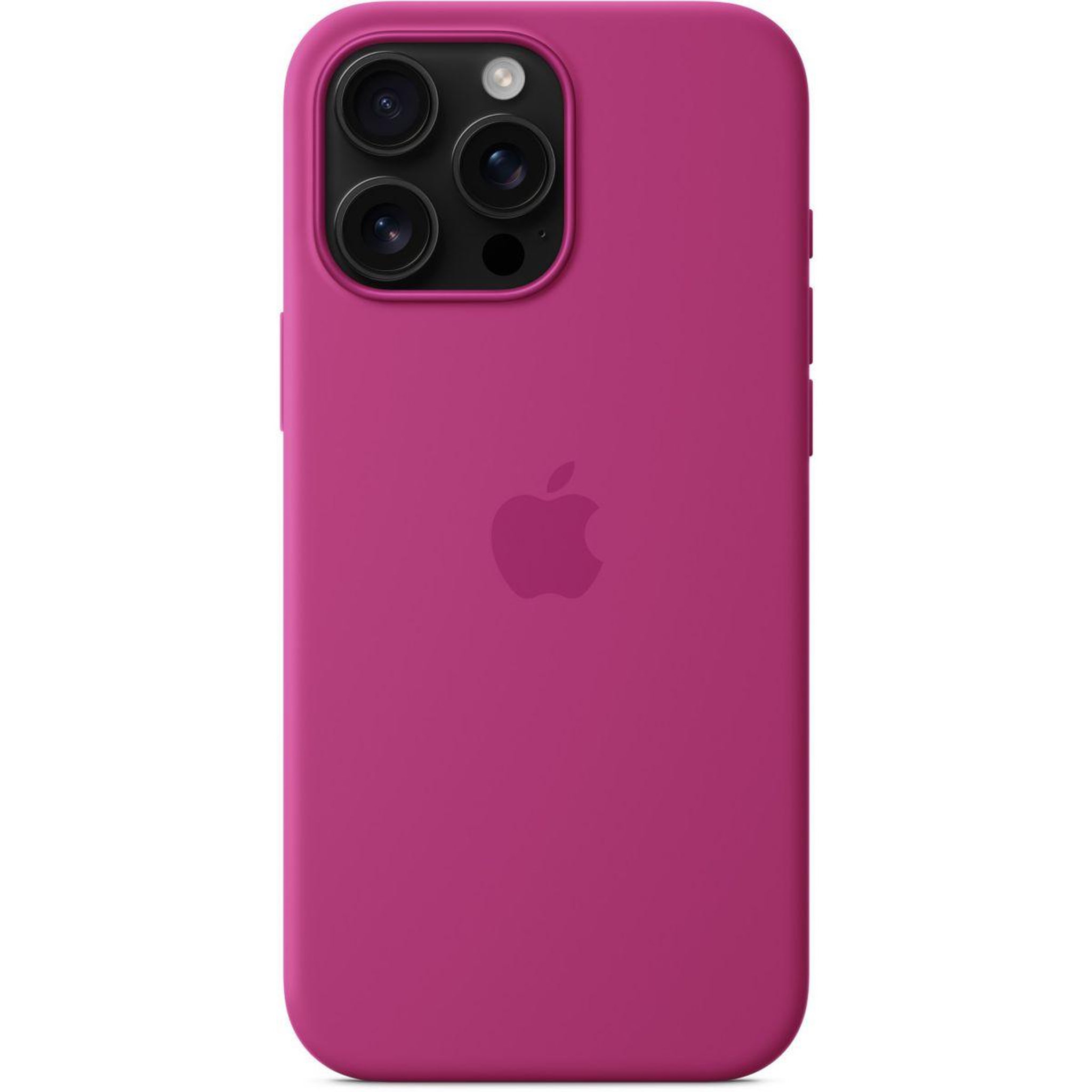 Voir la diapositive 4 : APPLE Coque iPhone 16 Pro Max Fuchsia MagSafe silic