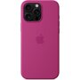 Voir la diapositive 4 : APPLE Coque iPhone 16 Pro Max Fuchsia MagSafe silic