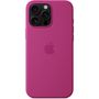Voir la diapositive 4 : APPLE Coque iPhone 16 Pro Max Fuchsia MagSafe silic