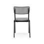 Voir la diapositive 5 : Paris Prix Chaise Design Vintage  Fortuna  83cm Gris