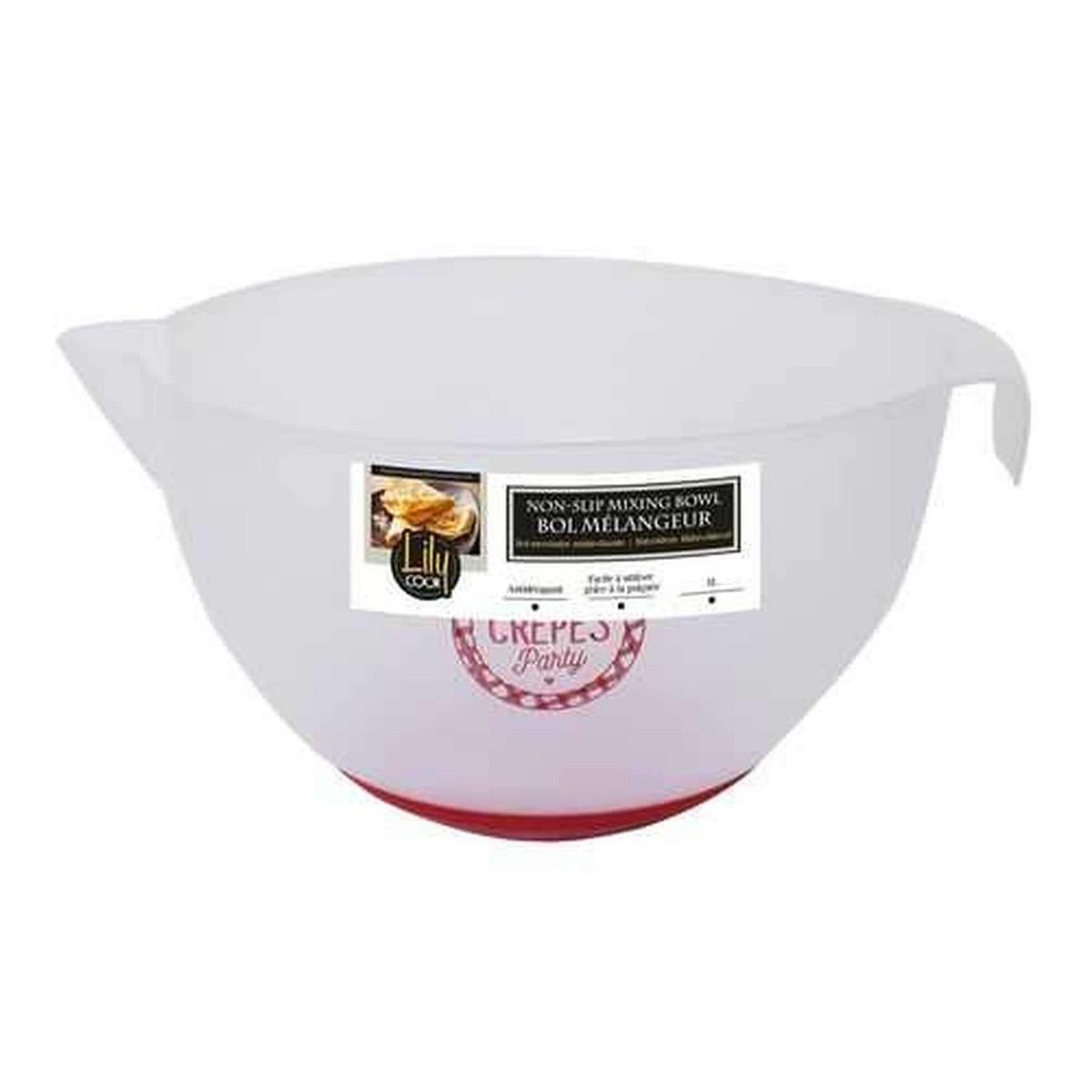 Lily Cook Bol mélangeur 3 L - Crêpes party