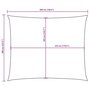 Voir la diapositive 6 : VIDAXL Voile de parasol tissu oxford rectangulaire 4x5 m blanc