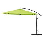 Habitat et Jardin Parasol jardin déporté  Alu  Ilios 3  - Carré - 3 x3 m - Vert