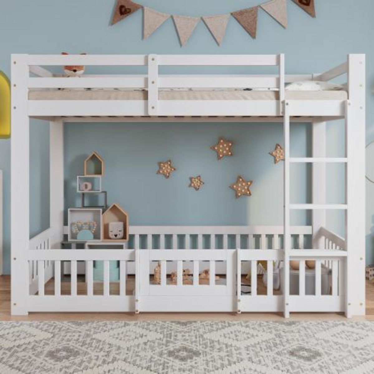 MERAX Lit superposé 90x200cm