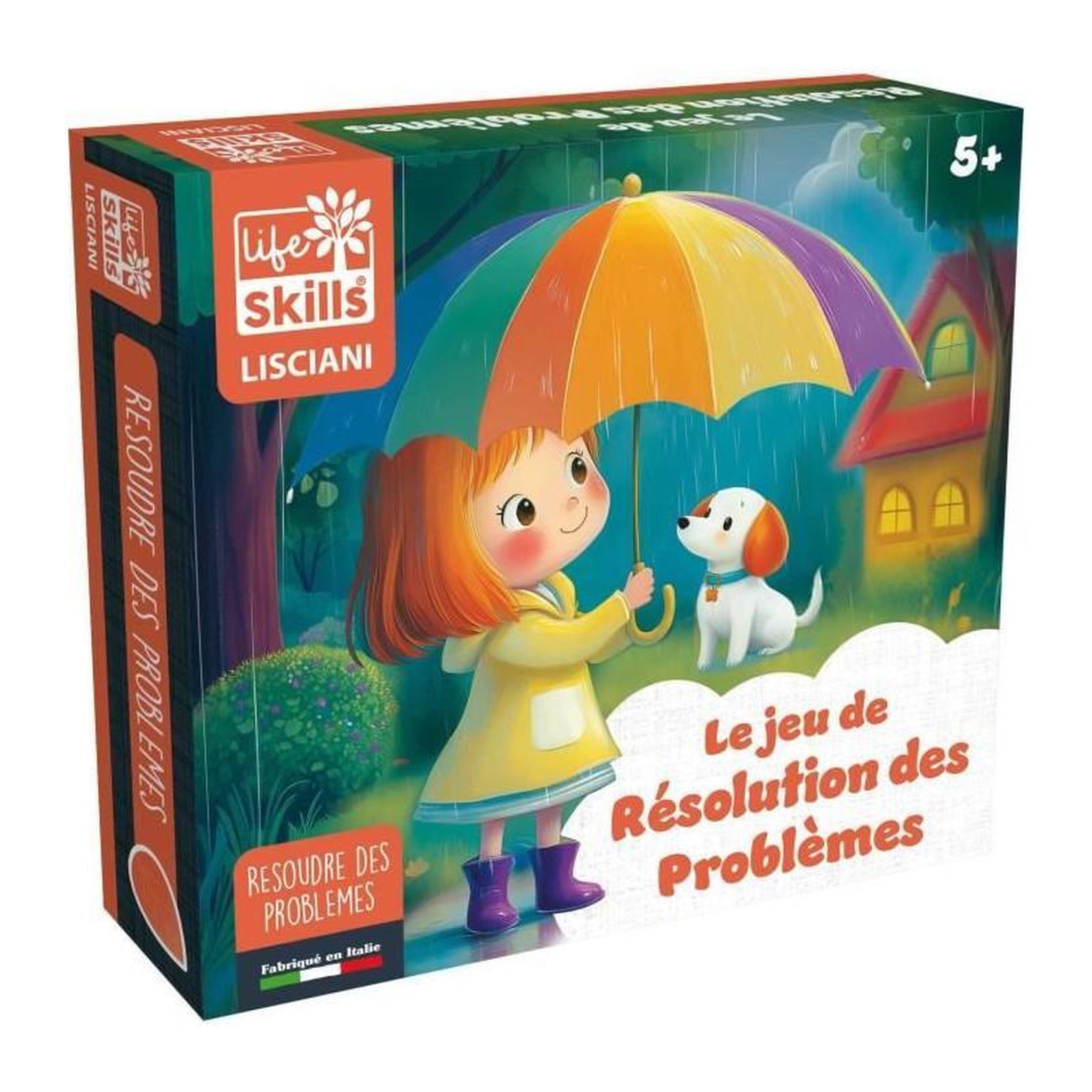 LISCIANI GIOCHI Résolution des problemes - Jeu de Plateau - LIFE SKILLS - Plateau illustré
