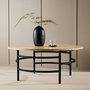 Voir la diapositive 4 : Paris Prix Table Basse Design  Copenhagen  100cm Naturel