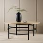 Voir la diapositive 4 : Paris Prix Table Basse Design  Copenhagen  100cm Naturel