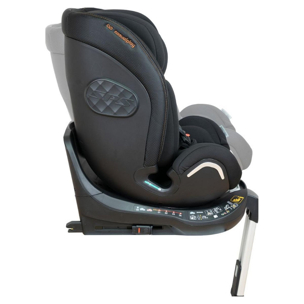 CASUALPLAY Casual Play Kora I Size Deep Grey Siège Auto Pivotant 360° Isofix