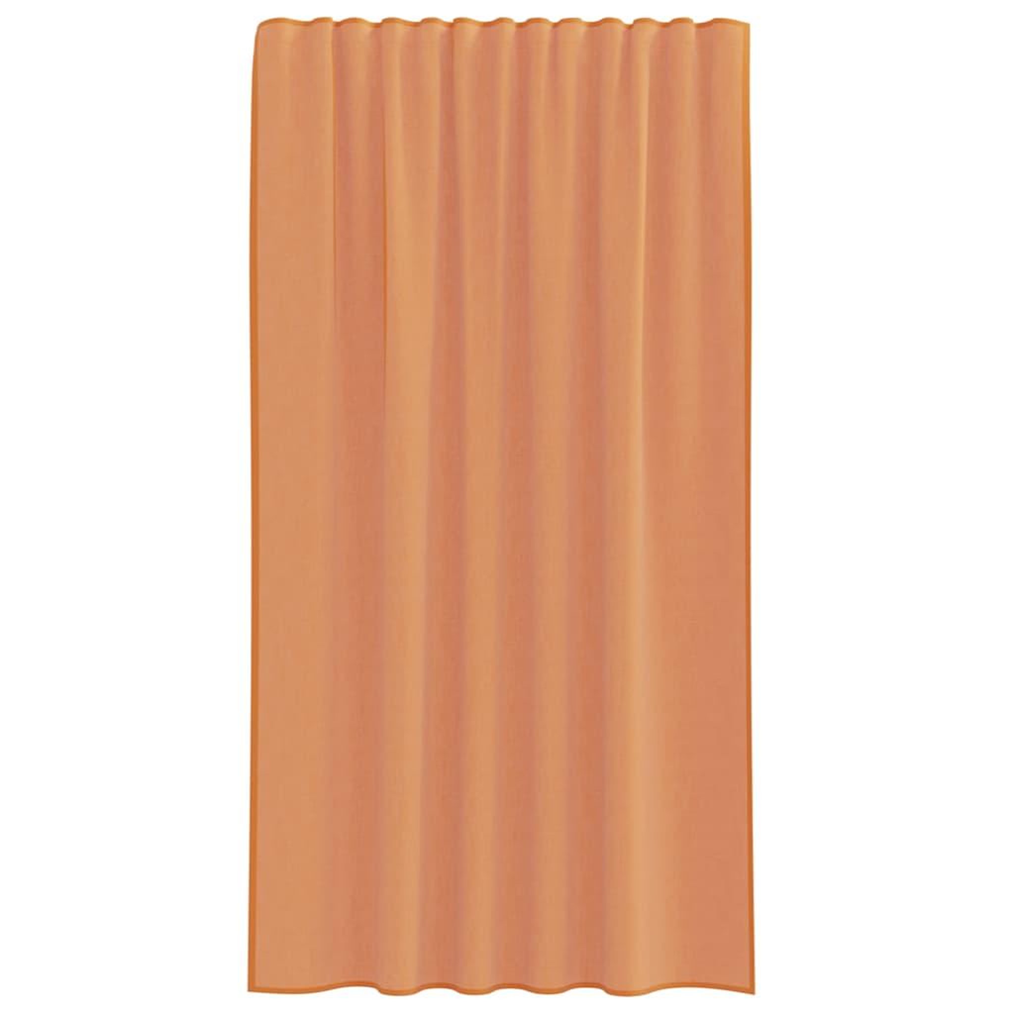Voir la diapositive 4 : VIDAXL Rideaux en voile avec boucles 2 pcs terre cuite 140x175 cm