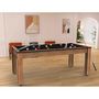 Voir la diapositive 3 : Paris Prix Table de Billard Convertible  Oregon  213cm Hêtre & Noir