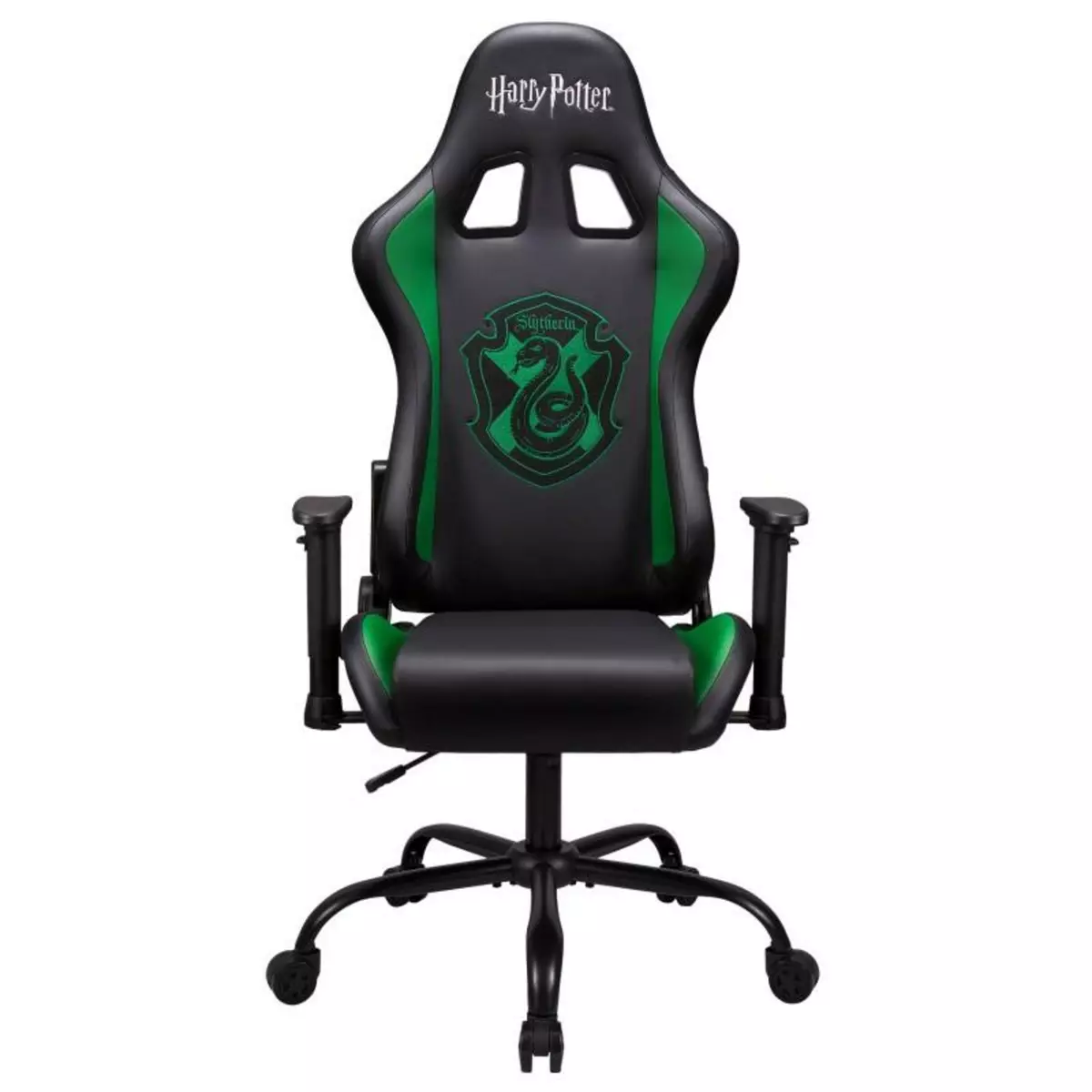Subsonic Chaise gaming Harry Potter Serpentard, fauteuil gamer Noir taille L
