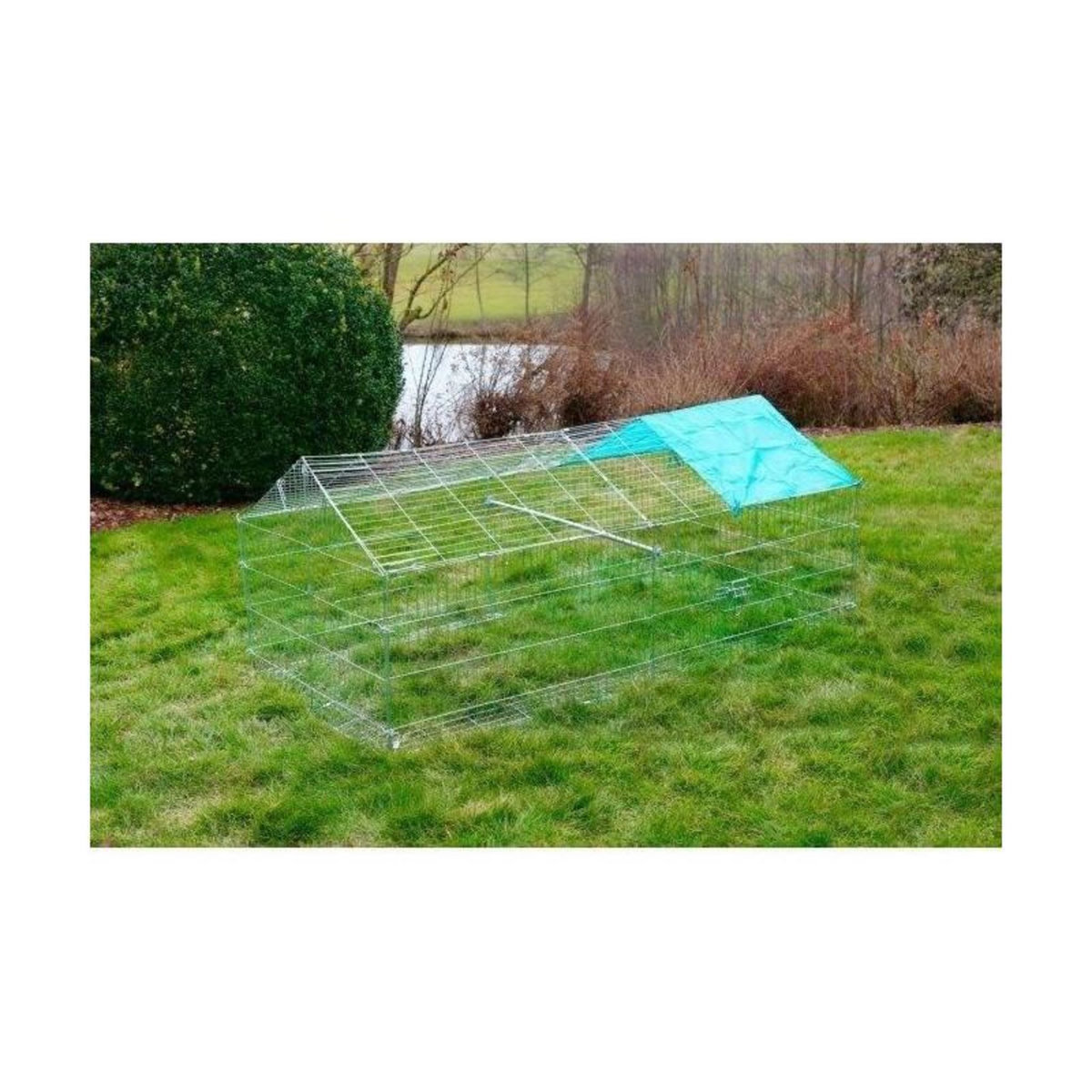 KERBL Enclos extérieur pour rongeur - KERBL - Antifugue - 180 x 90 x 75 cm