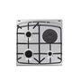Voir la diapositive 4 : Fagor Cuisinière mixte 62l 4 feux silver - FACM1003S