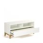 Voir la diapositive 3 : Paris Prix Meuble TV Design  Blanco  120cm Blanc