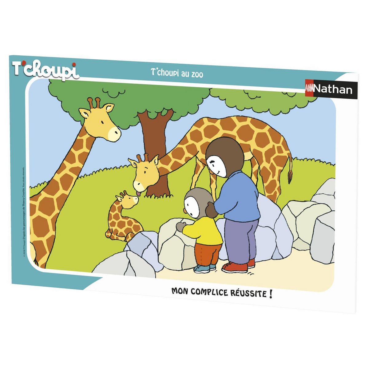 RAVENSBURGER Puzzle Nathan - 15 pièces - A l'aventure 