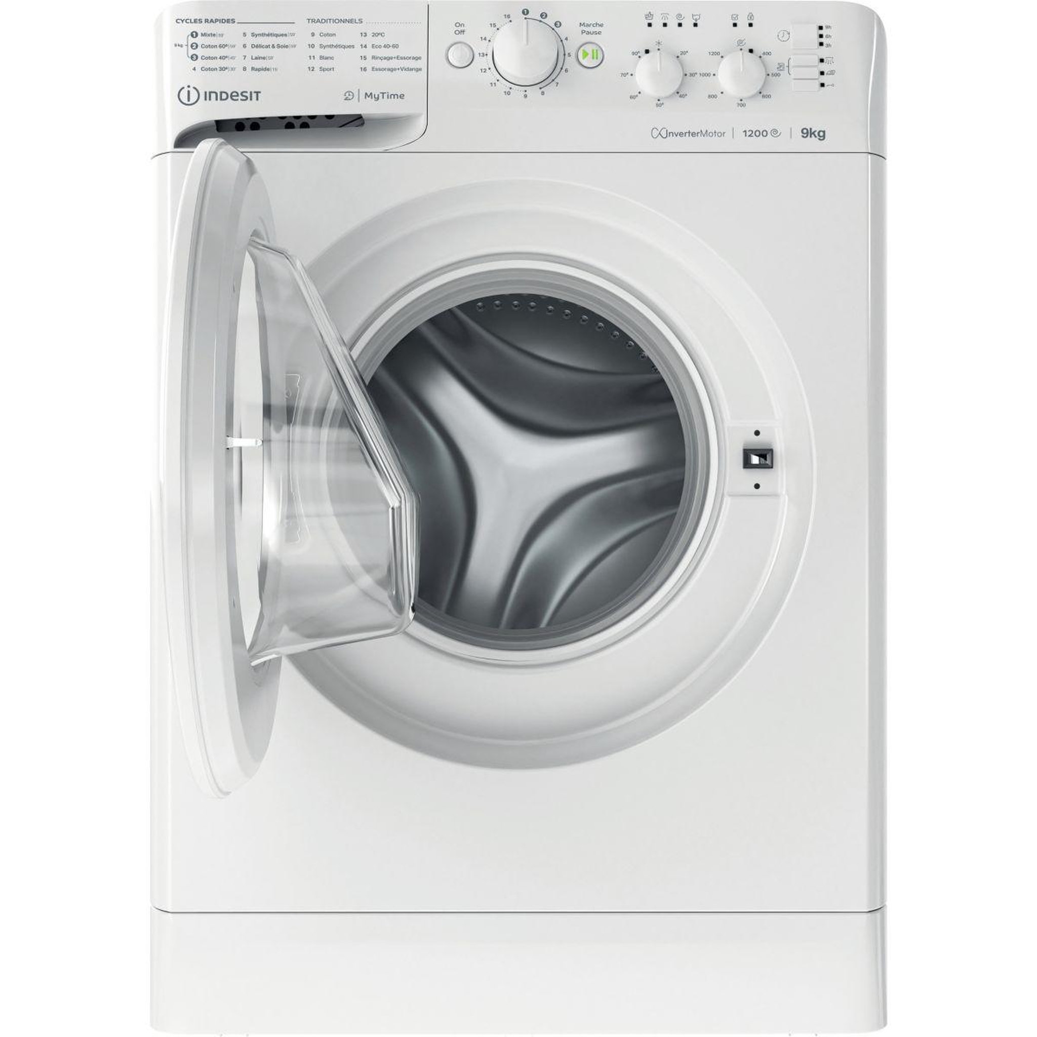 Voir la diapositive 4 : Indesit Lave linge hublot MTWC91295WFR