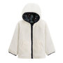 Voir la diapositive 4 : Petit Béguin Veste à capuche enfant en sherpa réversible Belle de Nuit
