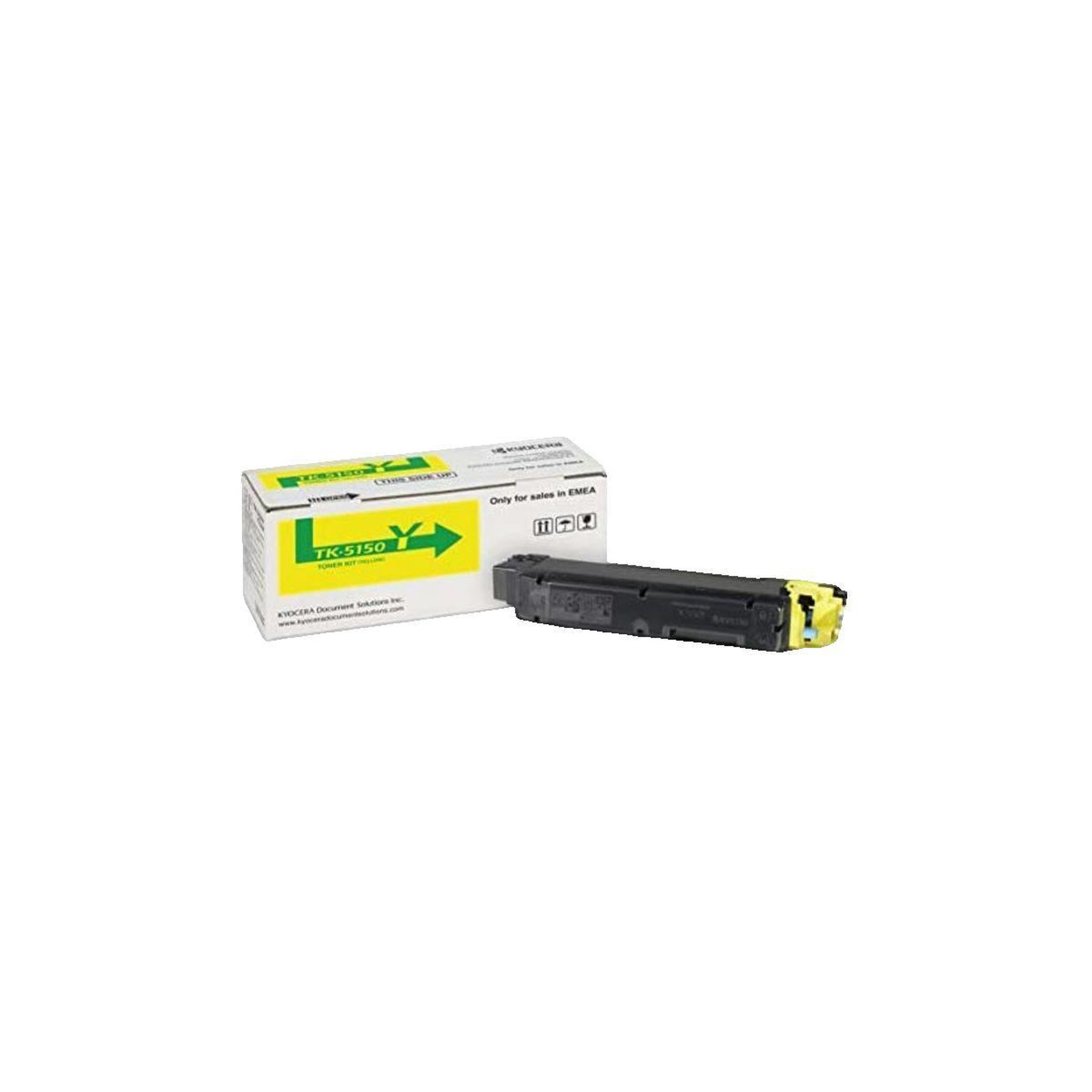 Voir la diapositive 3 : Kyocera Toner Kyocera TK-5150Y Jaune