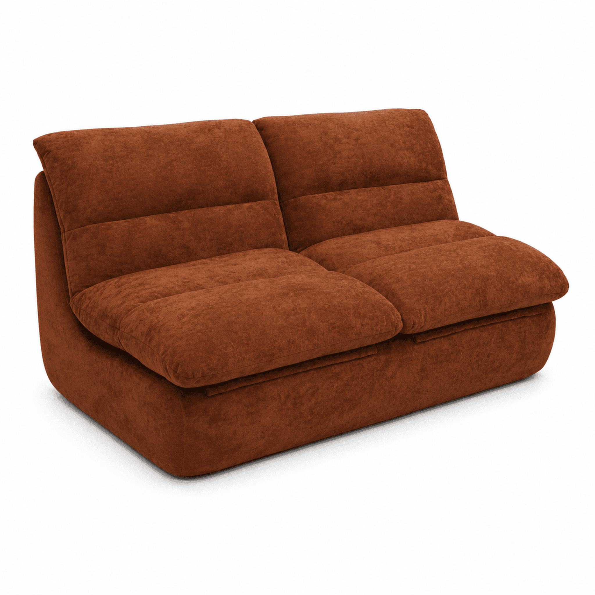 COCO LIVING Coco Living Nuvia Double. Coloris disponibles : Marron, Beige, Blanc, Vert
