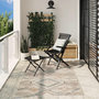 Voir la diapositive 1 : VIDAXL Tapis ARBIZU interieur exterieur design vintage 140x200 cm