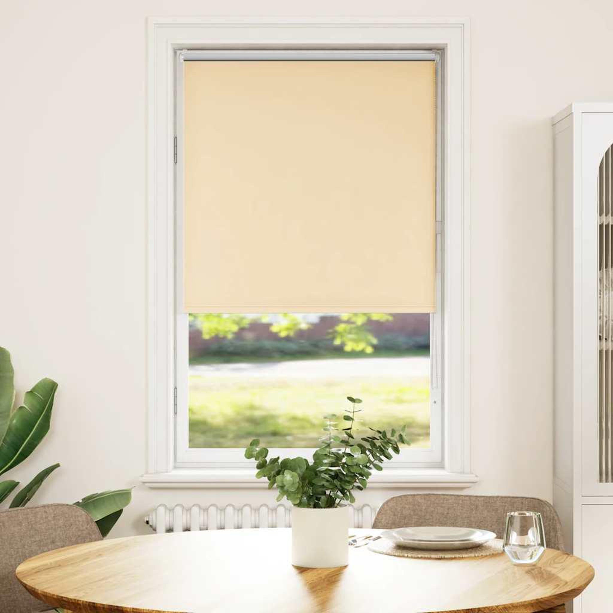Voir la diapositive 2 : VIDAXL Store enrouleur occultant largeur du tissu 70,7 cm polyester