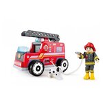 Hape Camion de pompiers en bois