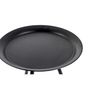 Voir la diapositive 2 : Paris Prix Table d'Appoint Design en Métal  Laqué  47cm Noir