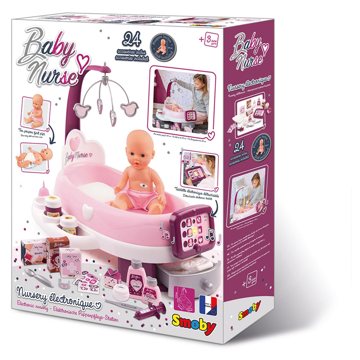 SMOBY Nursery électronique Baby Nurse