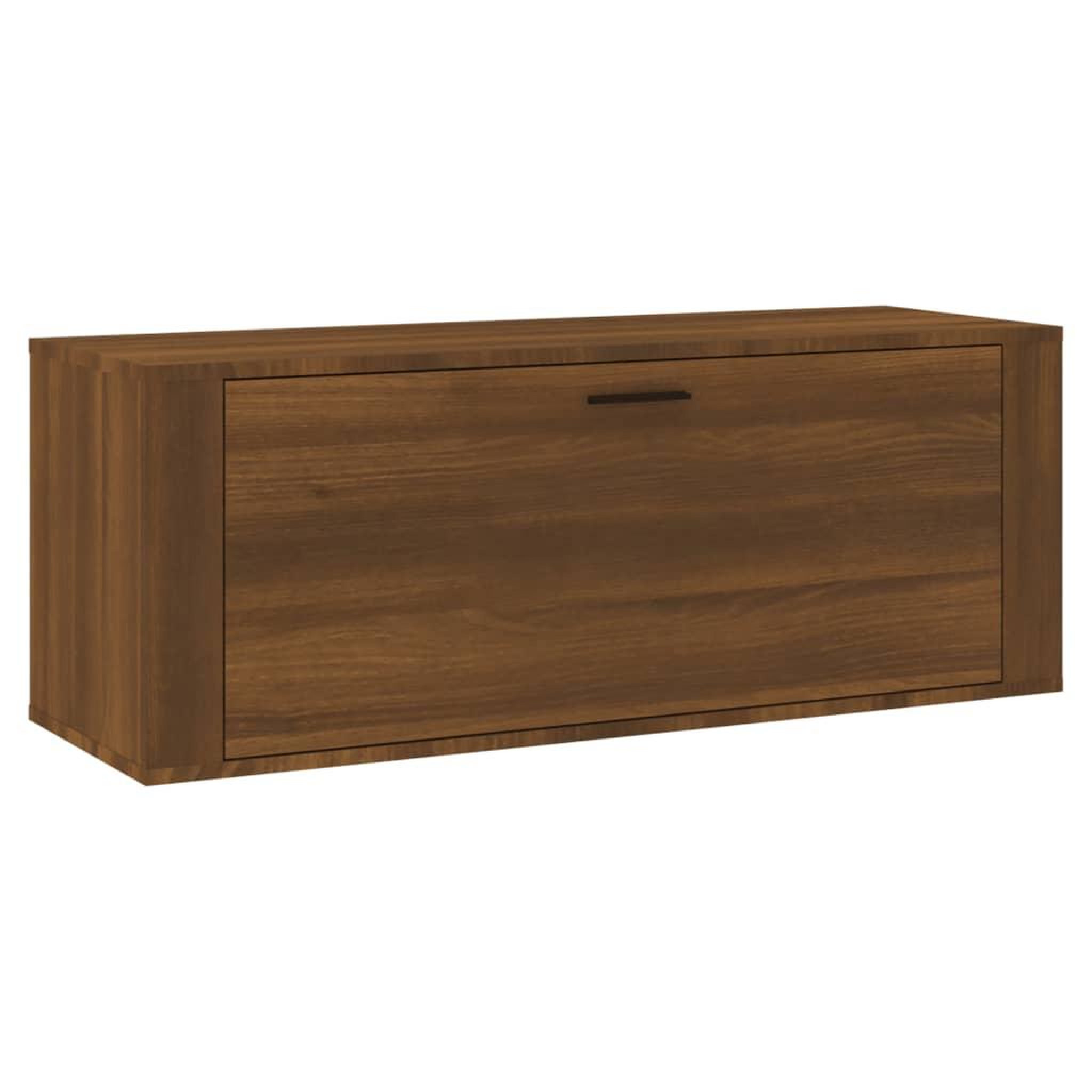 Voir la diapositive 2 : VIDAXL Armoire a chaussures murale Chene marron 100x35x38 cm