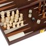 Voir la diapositive 4 : ATMOSPHERA Jeu de Backgammon & d'Échec  Jule  40cm Marron