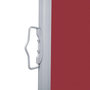 Voir la diapositive 5 : VIDAXL Auvent lateral retractable Rouge 120 x 600 cm