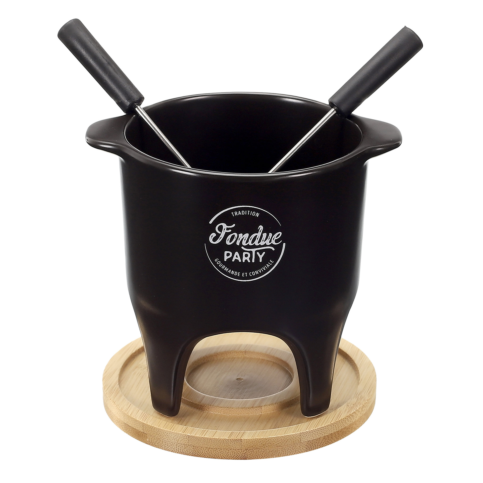 Voir la diapositive 6 : Service à fondue individuelle ou duo