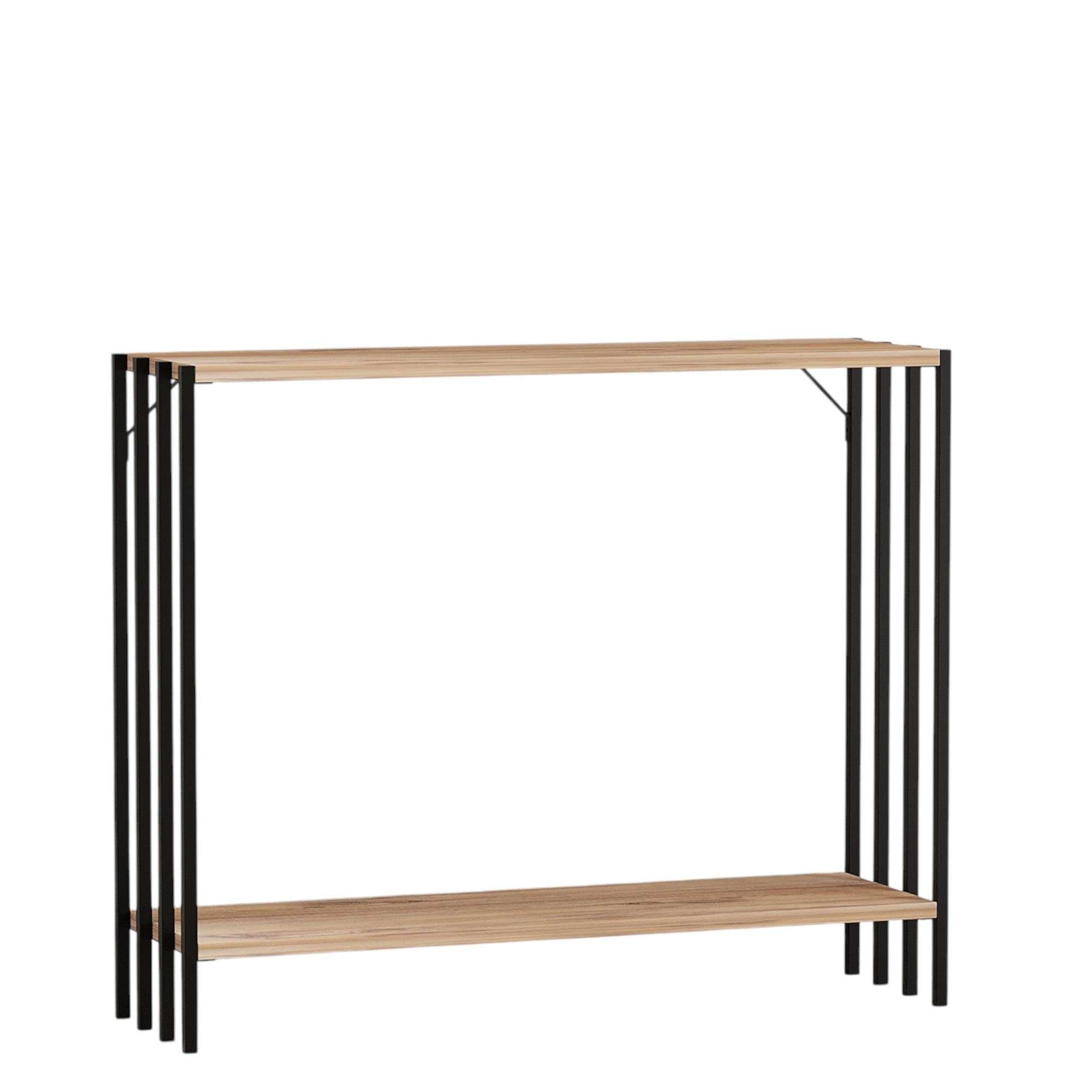 Habitat et Jardin Console en bois  verona  - 90 x 26 x 74 cm - pin noir de l'atlantique