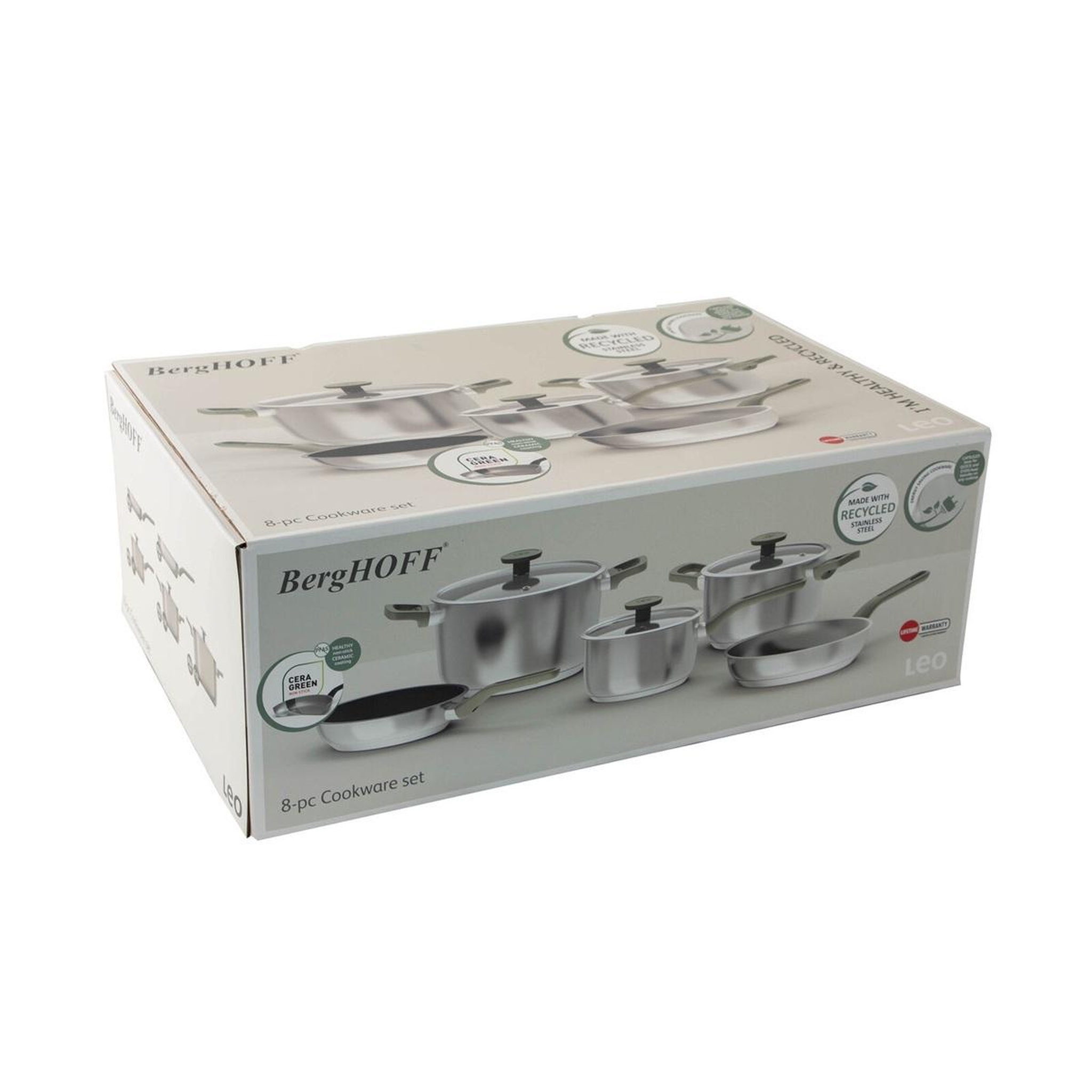Voir la diapositive 3 : Berghoff Batterie de cuisine 5 pièces - 3950637