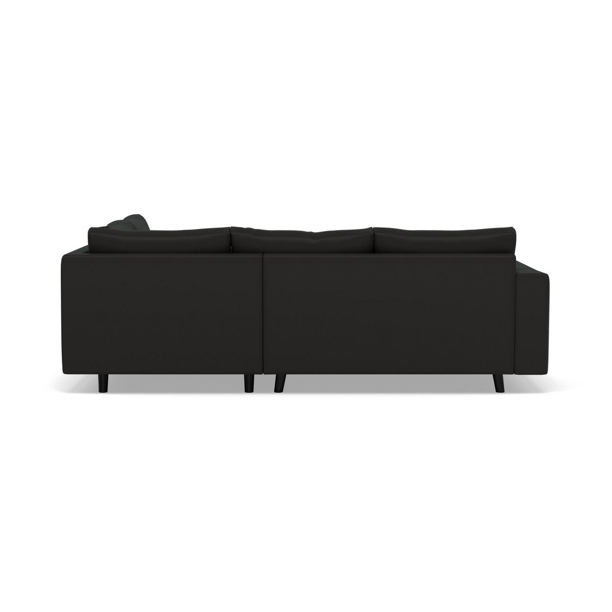 LISA DESIGN Rune - canapé d'angle droit 4 places en simili