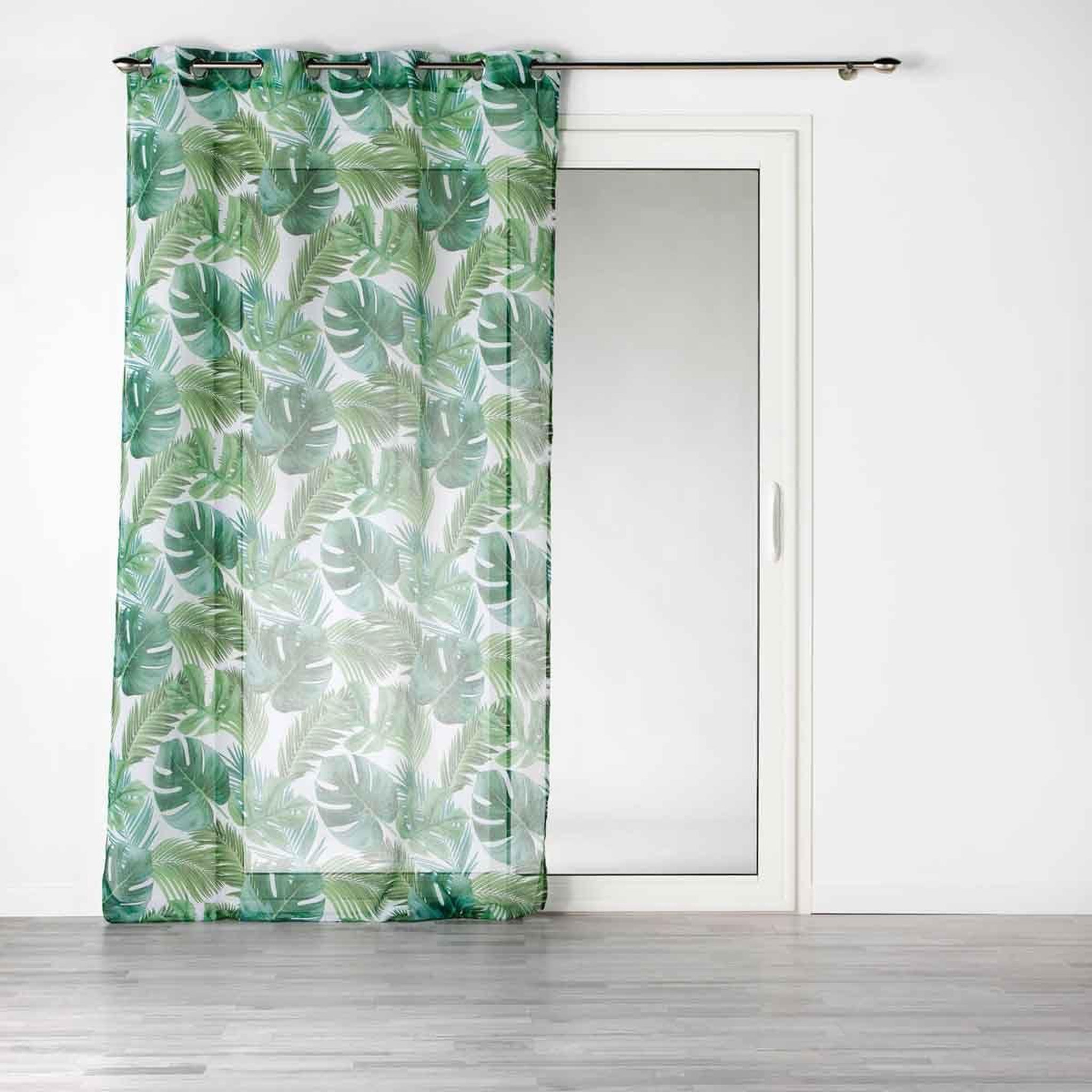 Douceur d'Intérieur Rideau voilage  rio de janeiro  140x240cm blanc