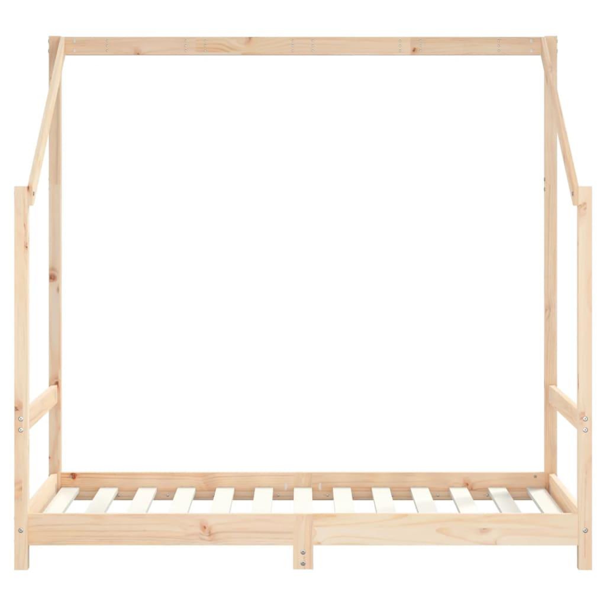 Voir la diapositive 4 : VIDAXL Cadre de lit pour enfant 80x160 cm bois de pin massif