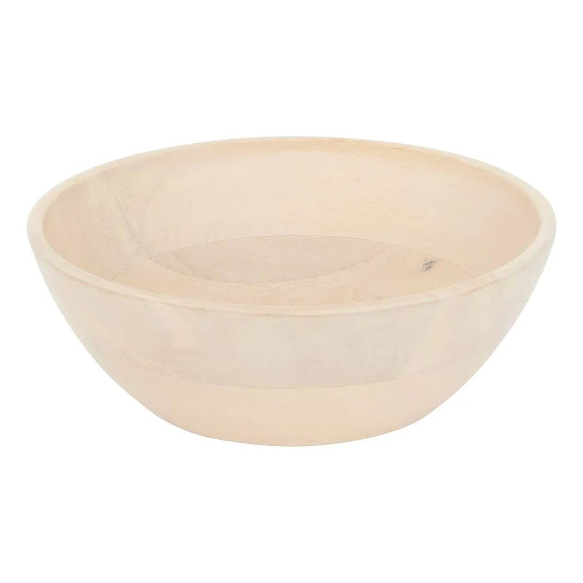 SECRET DE GOURMET Saladier en bois  ward  18cm beige