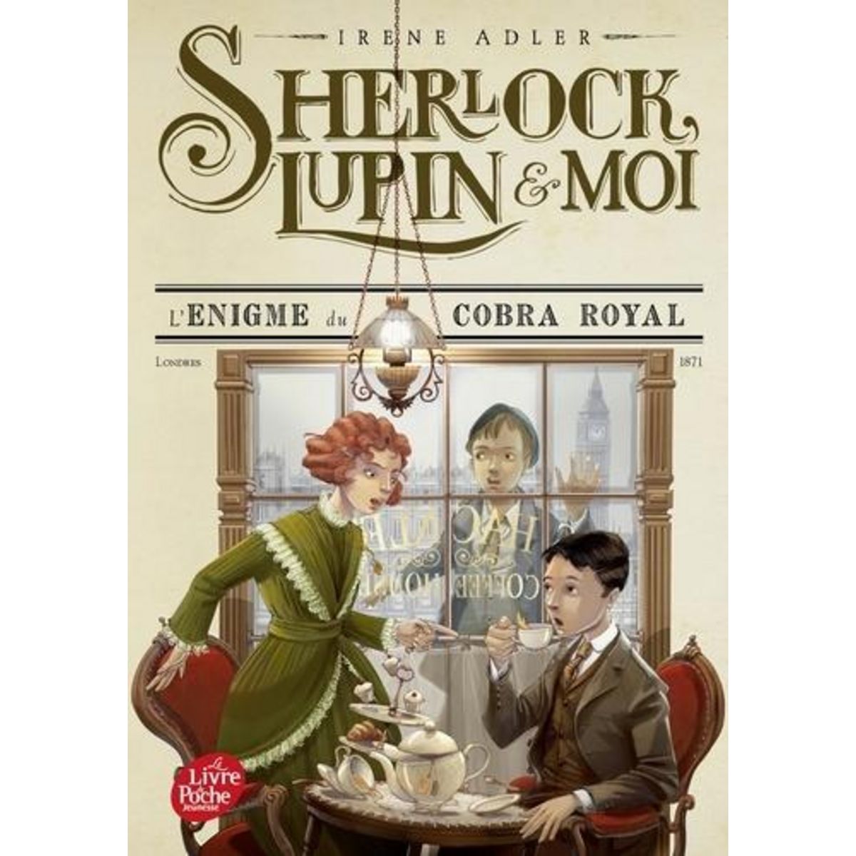SHERLOCK, LUPIN ET MOI TOME 7 : L'ENIGME DU COBRA ROYAL. LONDRES 1871, Adler Irene